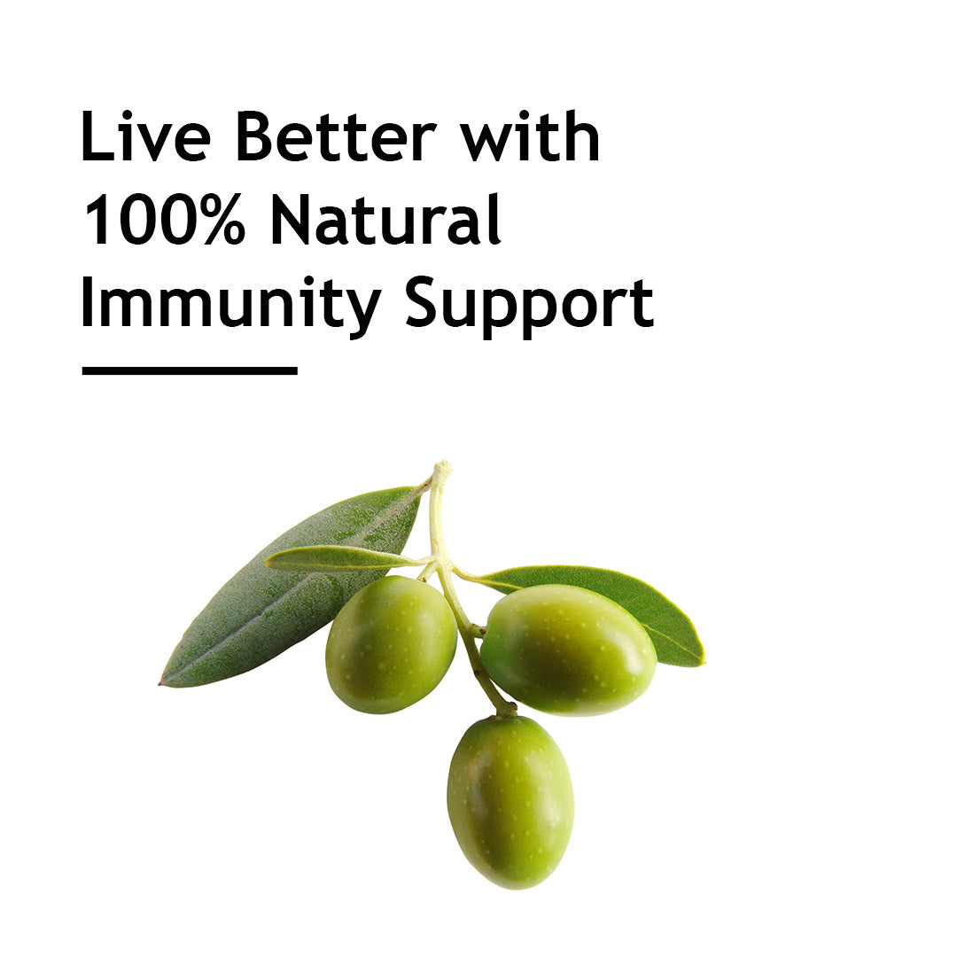 Live better with 100% natural immunity support
