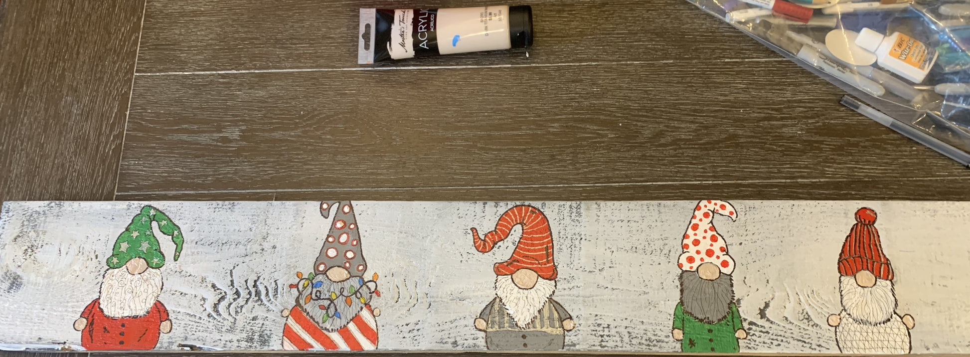 Hand-Painted Decorative Gnome Boards - Wellness Works